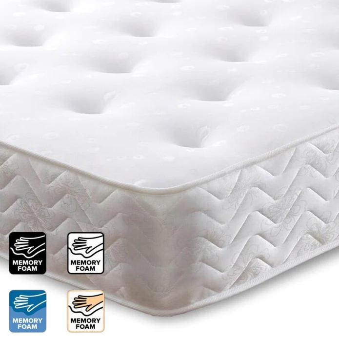 Lucy Orthopaedic Memory Sprung Mattress